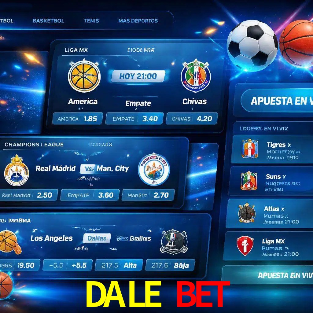 Mercados de apuestas deportivas DALE BET para jugadores en México